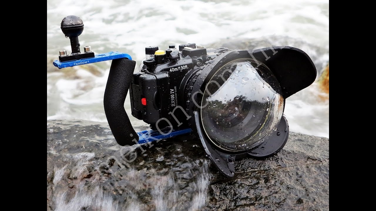 Watch this test of Meikon underwater camera housing for Sony RX100 IV Part 2