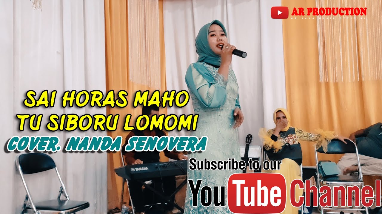 SAI HORAS MAHO TUSIBORU LOMOMI. COVER || NANDA SENOVERA, Cipt. Hendro Sinambela