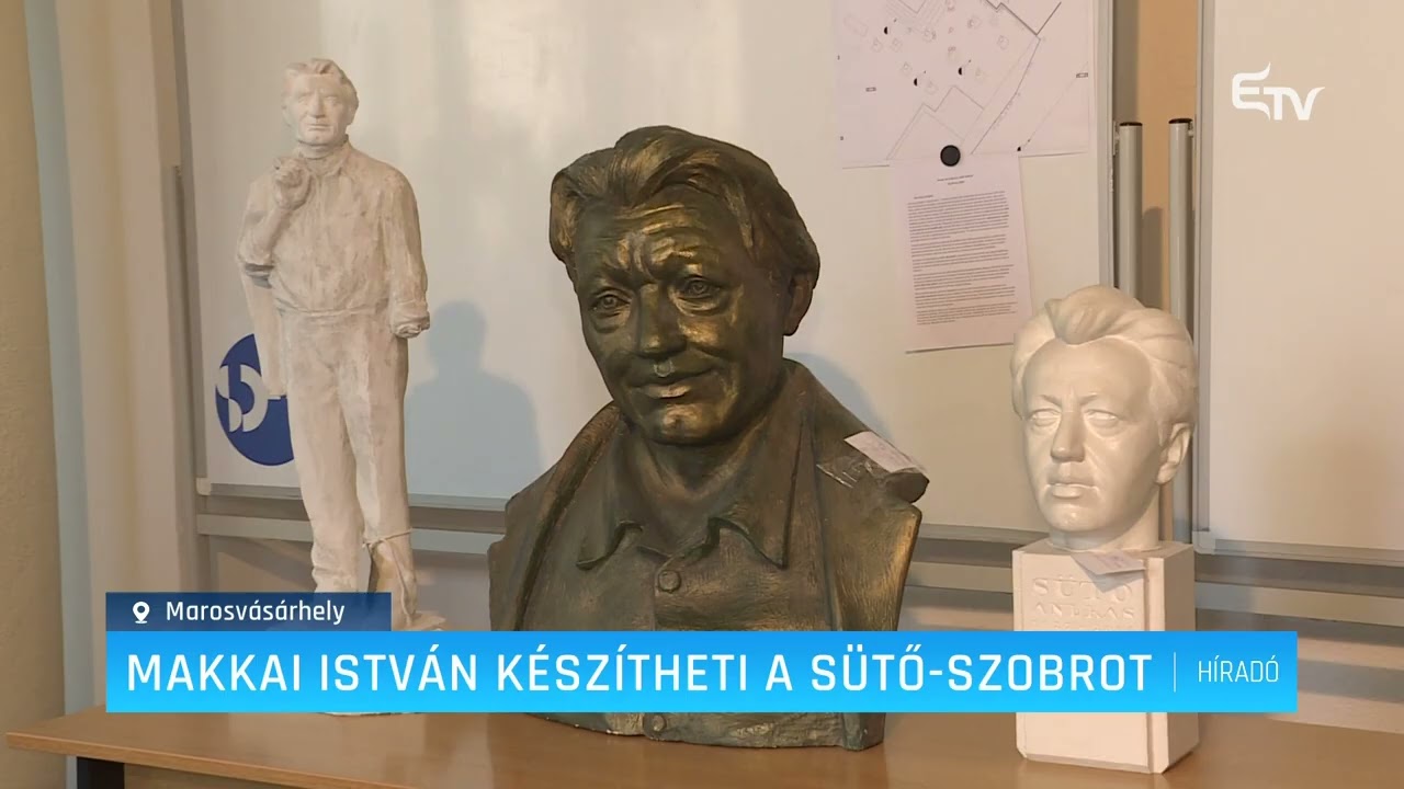Makkai István készítheti a Sütő-szobrot – Erdély TV
