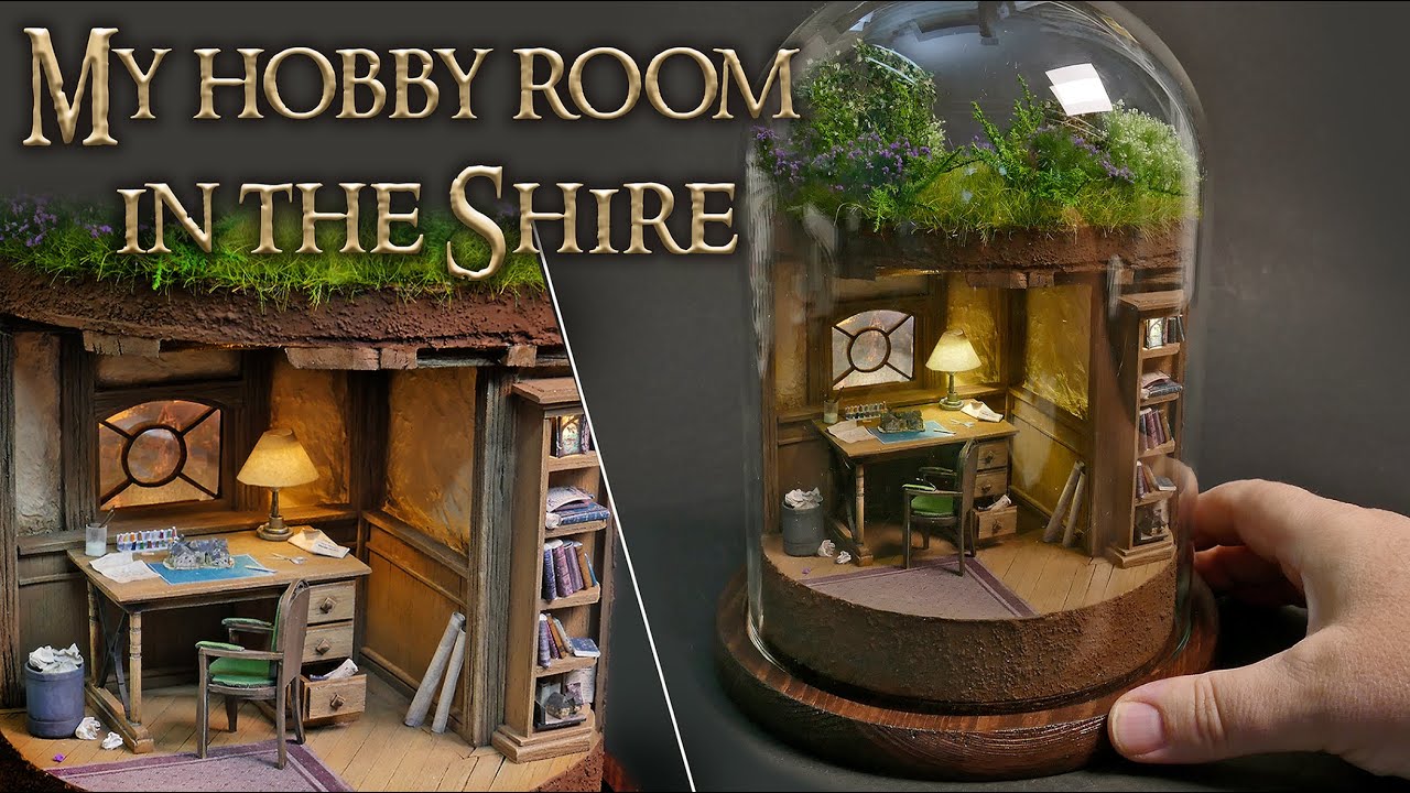 My Hobby Room in the Shire  | Diorama