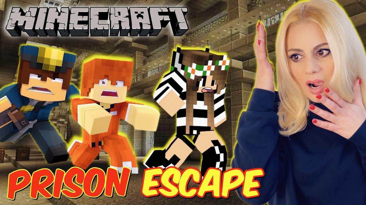 Πως να δραπετεύσεις απο την φυλακή στο Minecraft Challenge Let's Play Kristina @FamousGamesToli