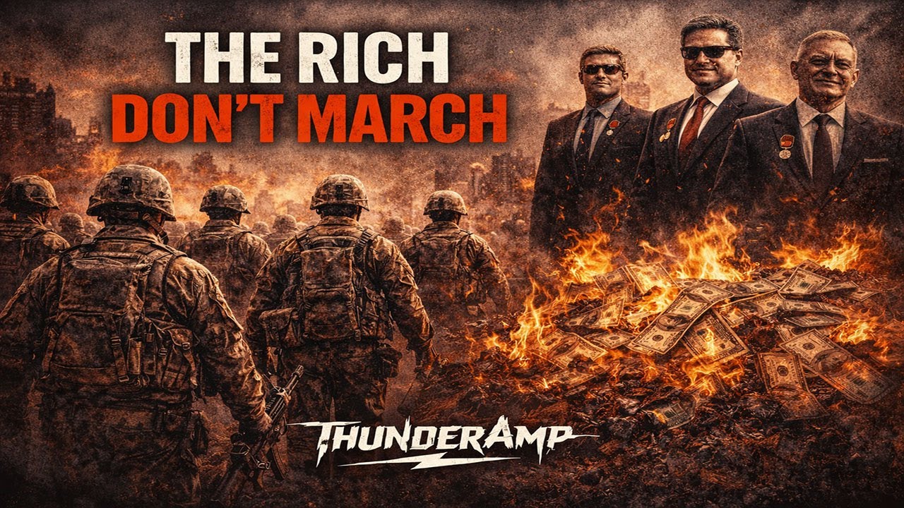 The Rich Don’t March – Heavy Metal Against War | ThunderAmp
