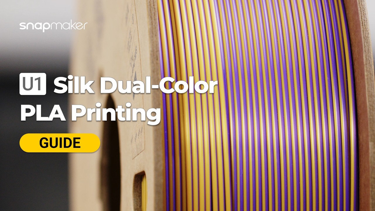 U1 Video Guide: Silk Dual-Color PLA Printing
