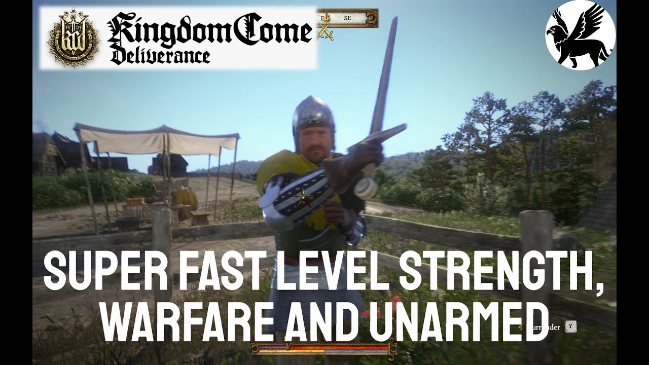 Fastest Trick to Power Level Strength, Warfare, and Unarmed Skills in Kingdom Come Deliverance 2025