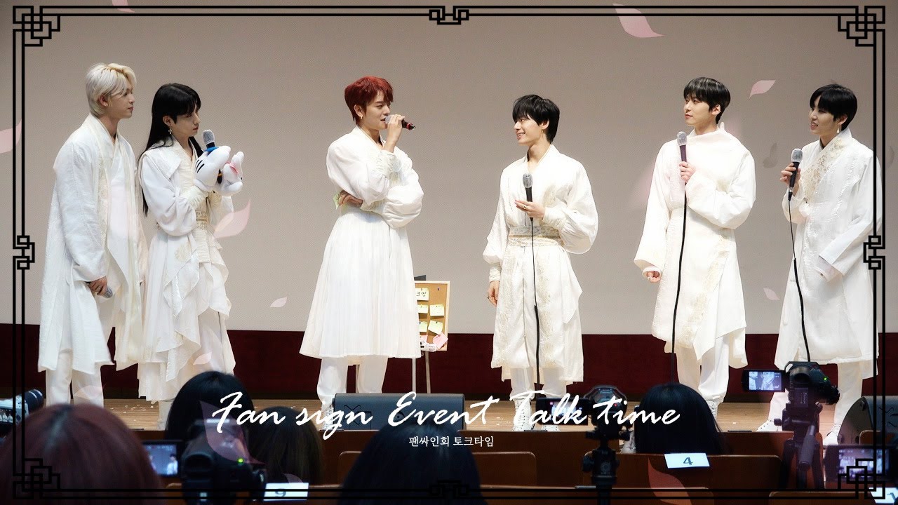20211113 원어스 '월하미인 (月下美人 : LUNA)' 팬사인회 엔딩 질문 타임 : (코바코홀 팬사인회 / ONEUS FANCAM)