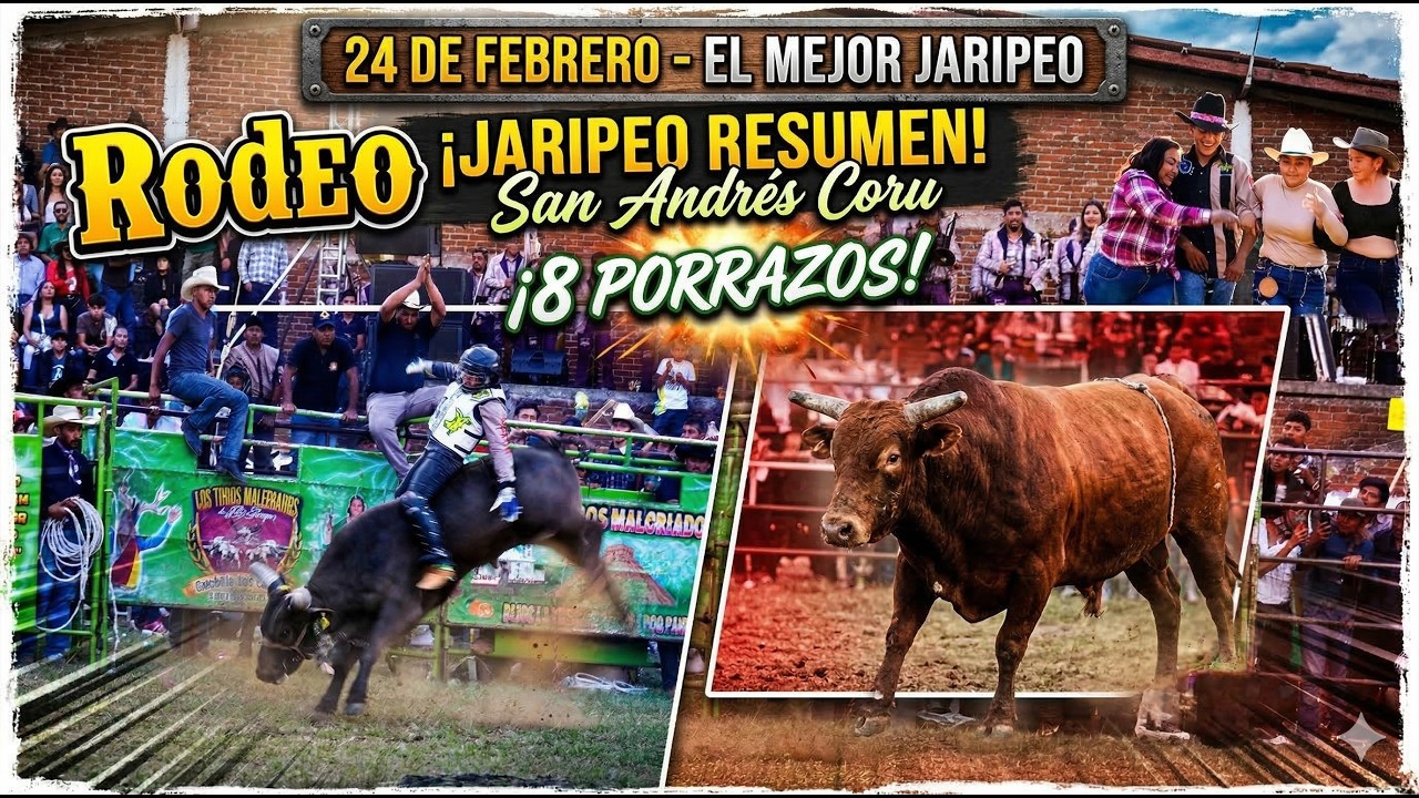 ¡8 PORRAZOS! San Andrés Corú 2026 | Rancho Los Dos Carnales vs Orgullo Morelense (Resumen)