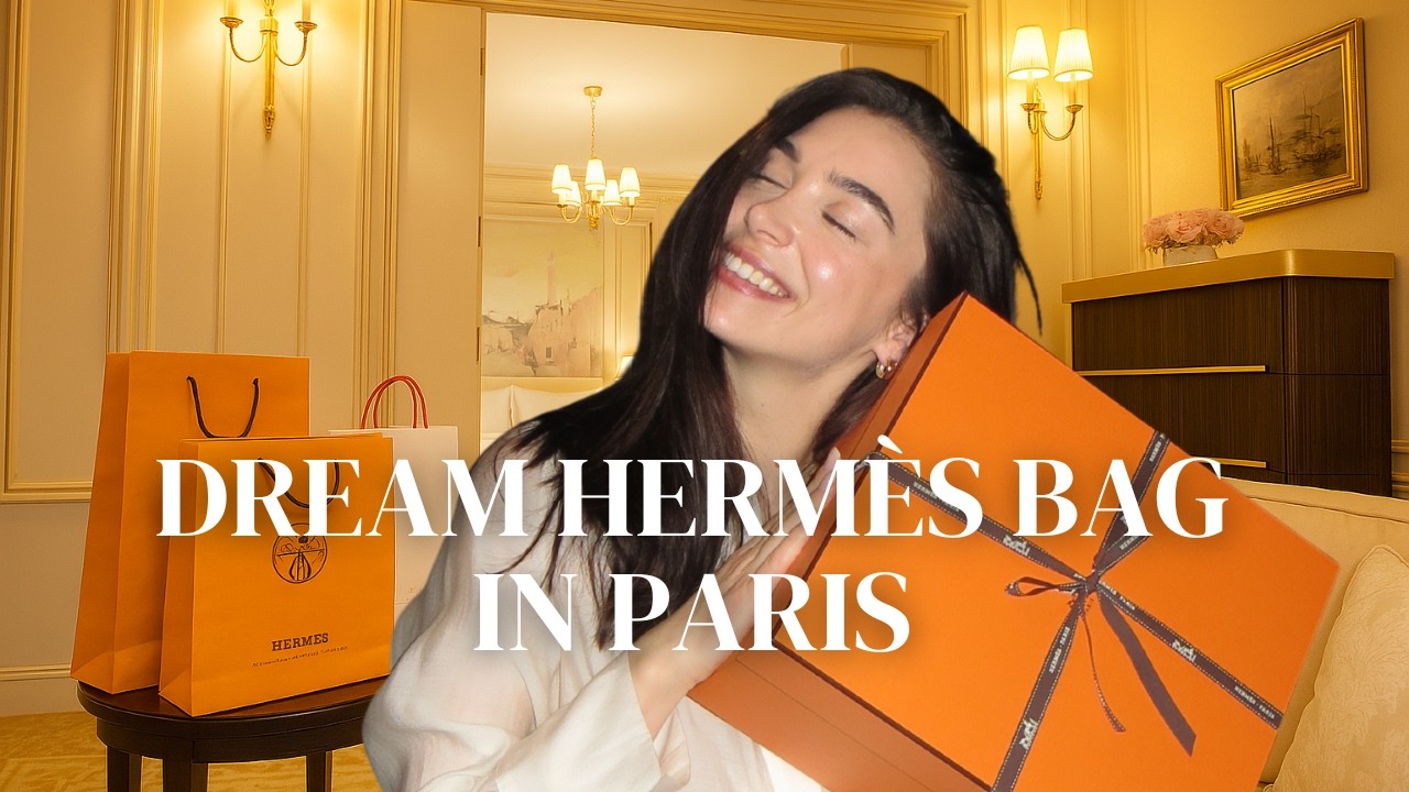 I Didn’t Expect This in Paris… Dream Hermès Quota Bag & Van Cleef Unboxing