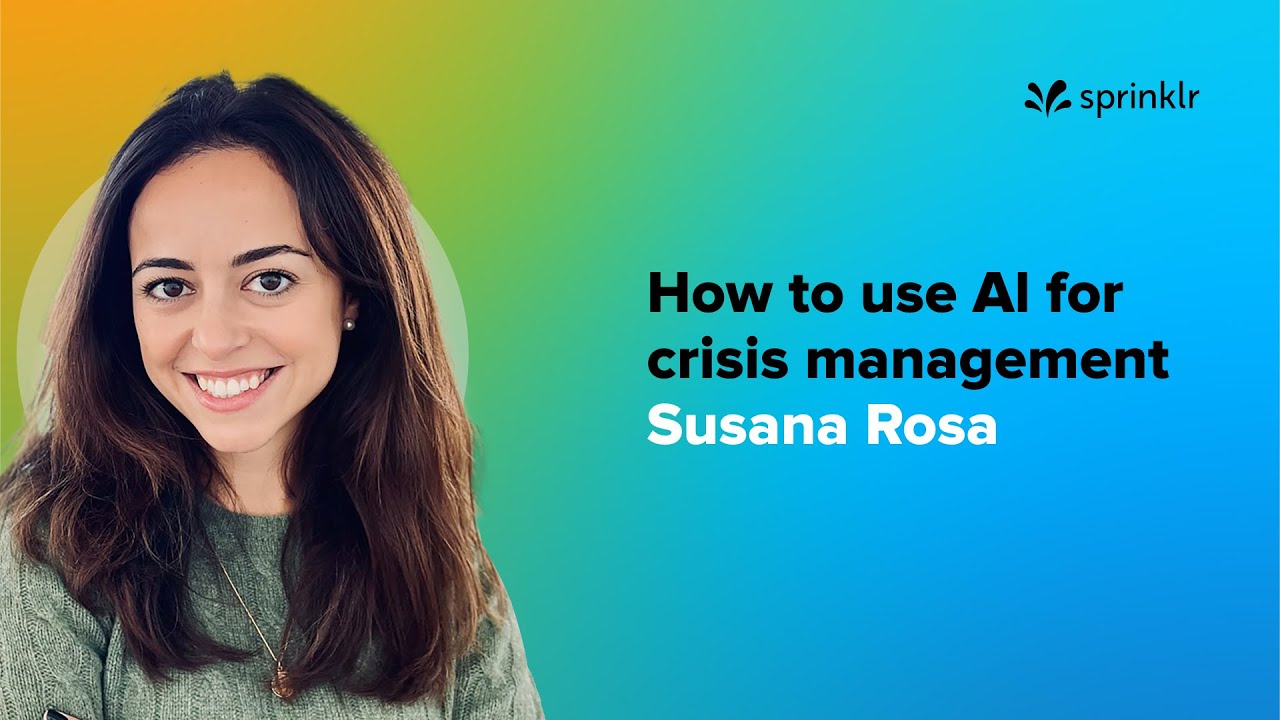How to Use AI for Crisis Management | Sprinklr