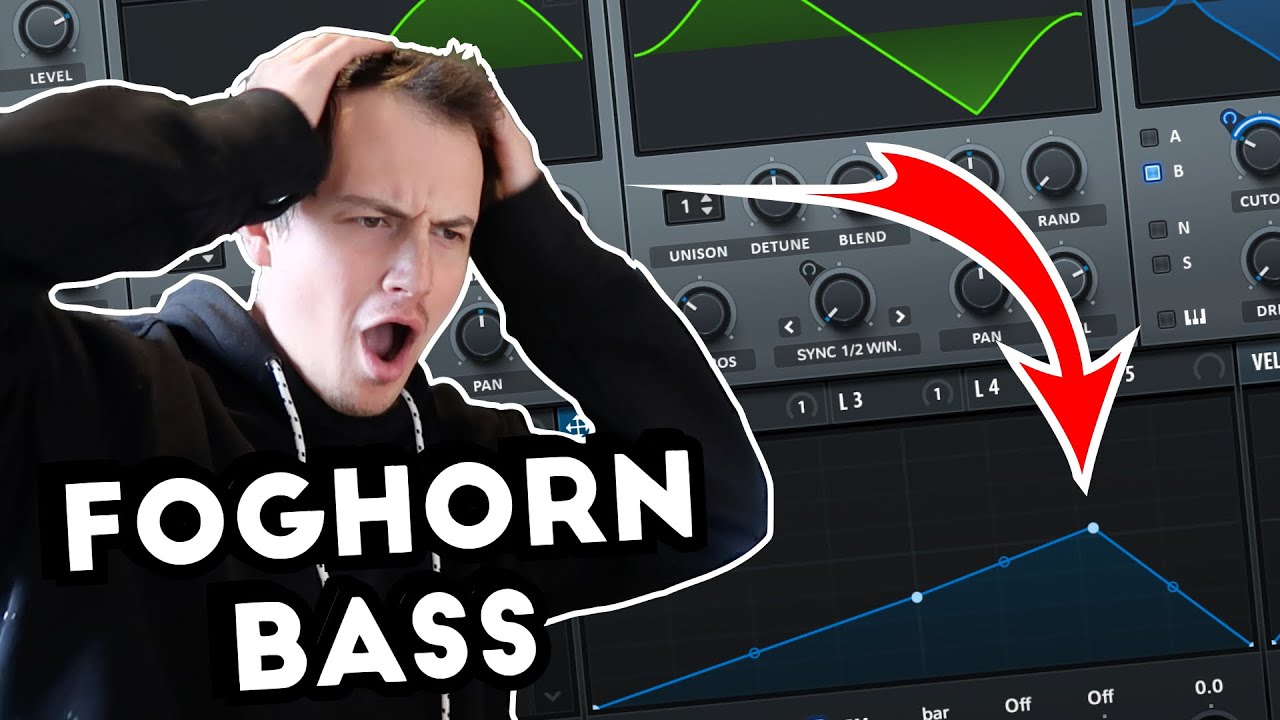 How To Make The Ultimate DNB FOGHORN BASS inside of SERUM!!!