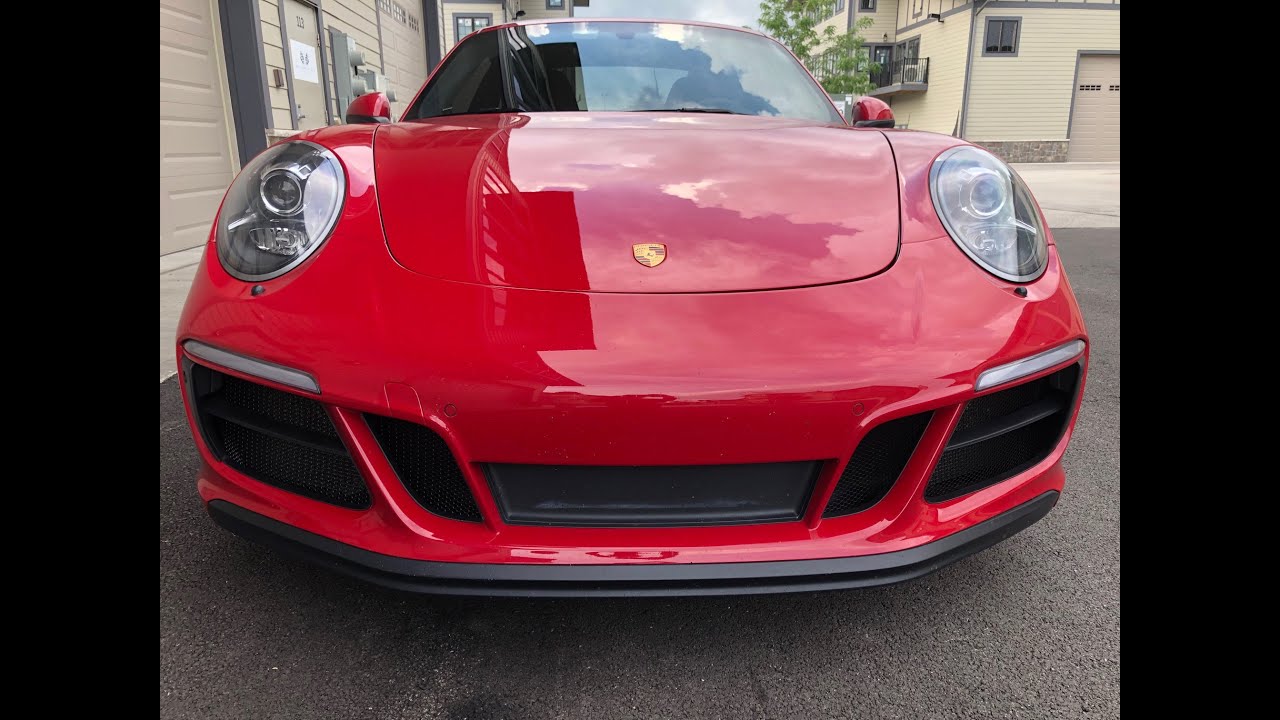 Porsche 911 991.2 GTS / Aero Kit Radiator Grille Installation by RGS