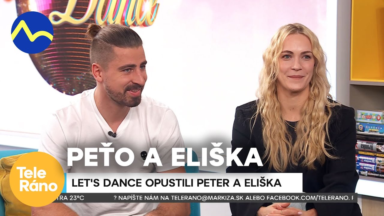 Peťo Sagan a Eliška Lenčešová - vypadnutý pár v semifinále Let's Dance 2025 | Teleráno