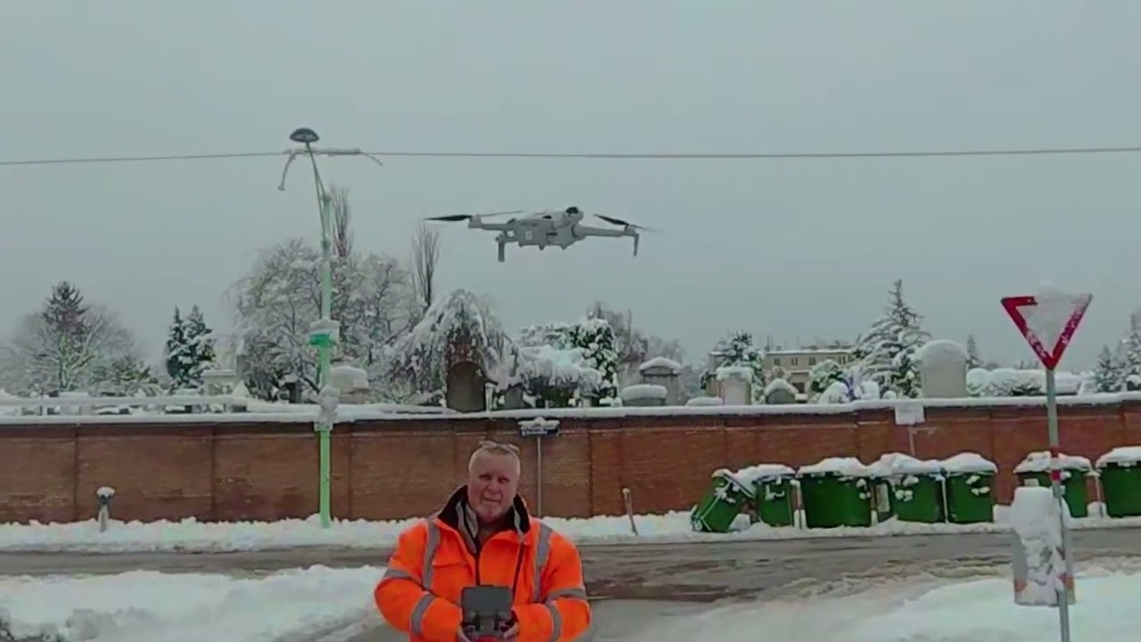 Schnee in Wien am 20. Februar 2026
