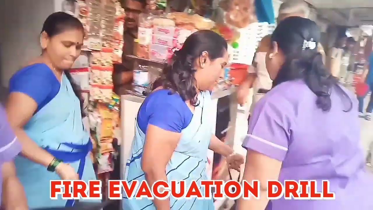 FIRE MOCK DRILL/CODE RED / FIRE EVACUATION DRILL OF "SAMATA HOSPITAL" (DOMBIVLI)