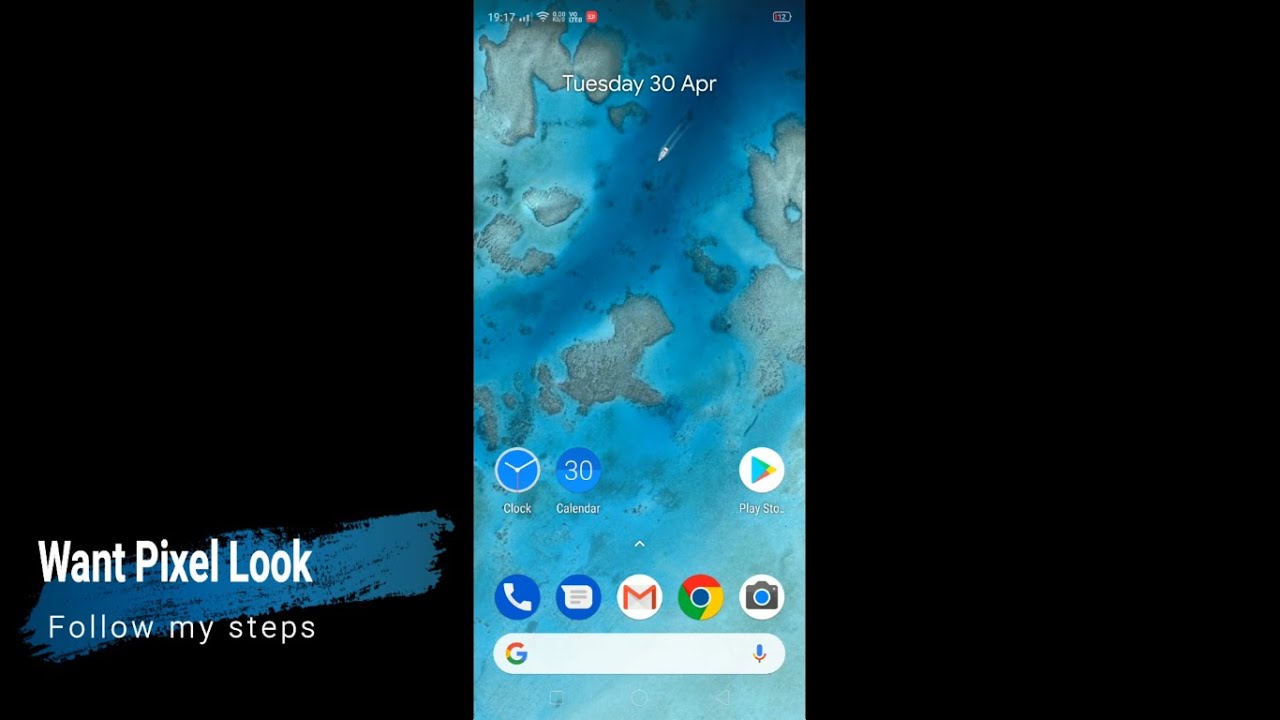 Make your Realme 2/3/c1/U1/2 pro/3 pro Look like Pixel look stock android works on any realme phone