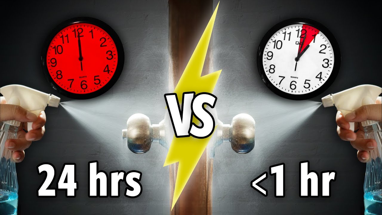 Kill More Germs by Cleaning… Less?