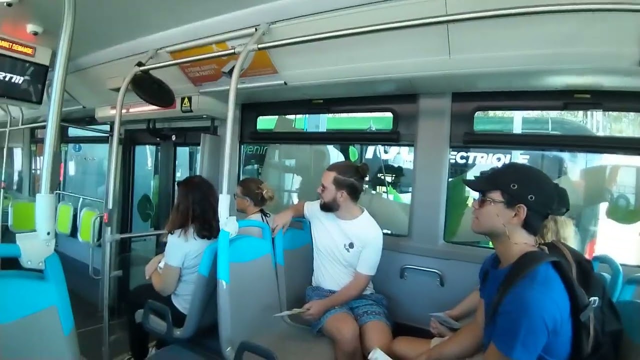 visite du dépôt de bus de la rtm