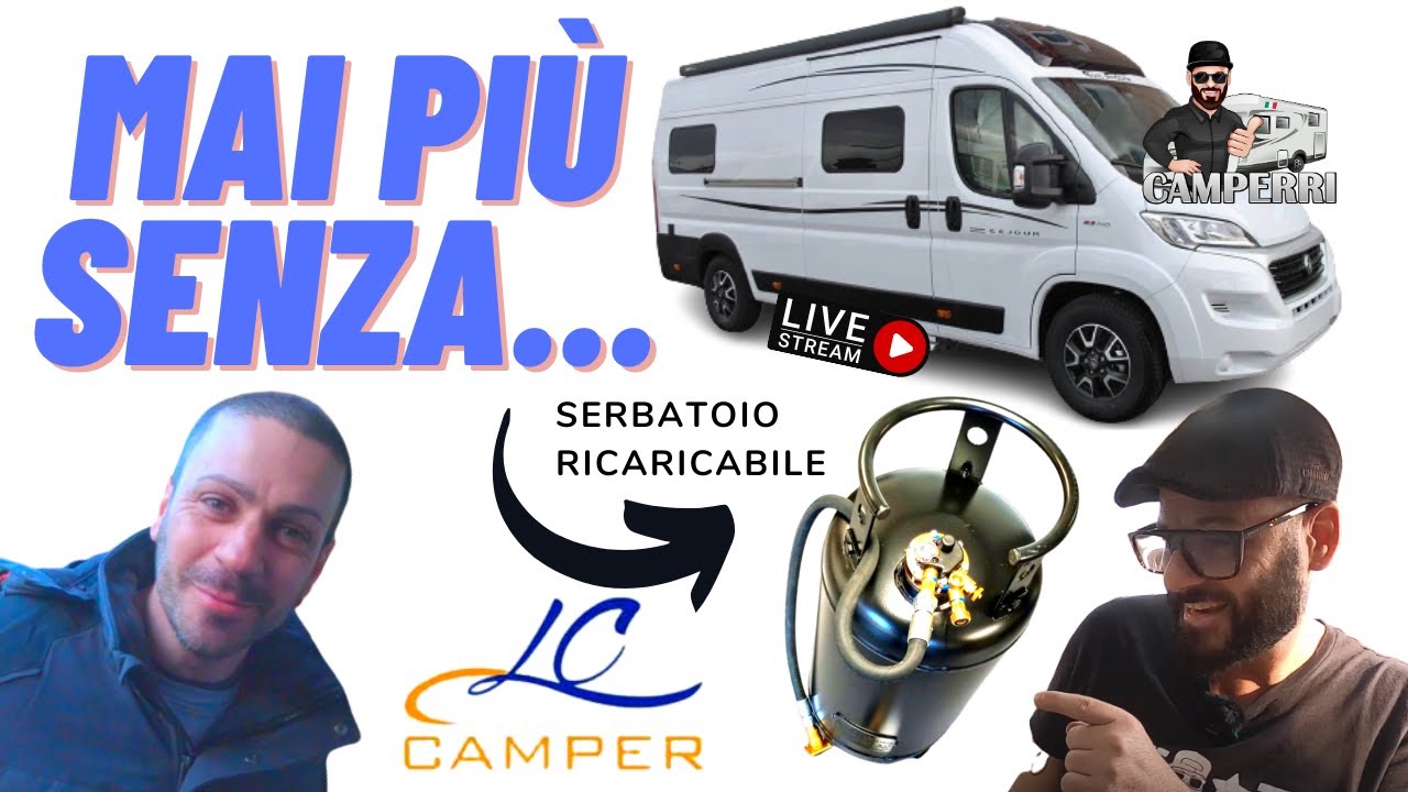 Bombola-Serbatoio GPL Ricaricabile 3.0