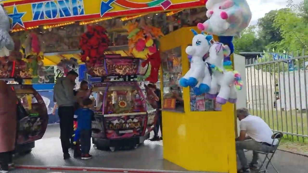 Mega Kirmes Wuppertal Zoostadion 2022 - Rundgang - 4K60fps