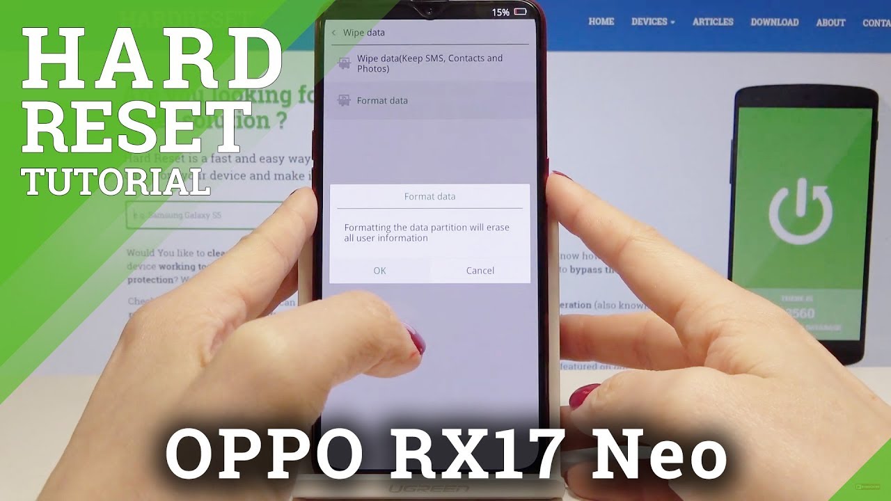 Как выполнить полный сброс настроек на Oppo RX17 Neo — сброс настроек к заводским через режим вос...