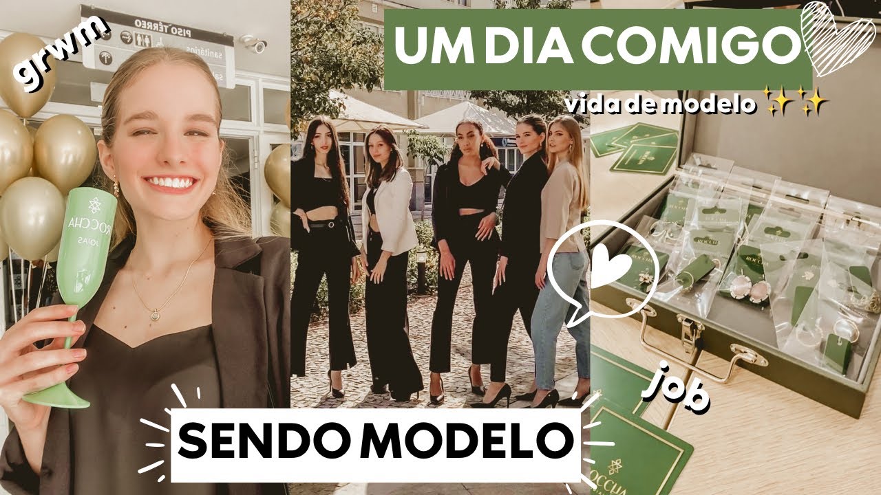 vlog | um dia comigo sendo modelo!! (vida de modelo) ✨👠