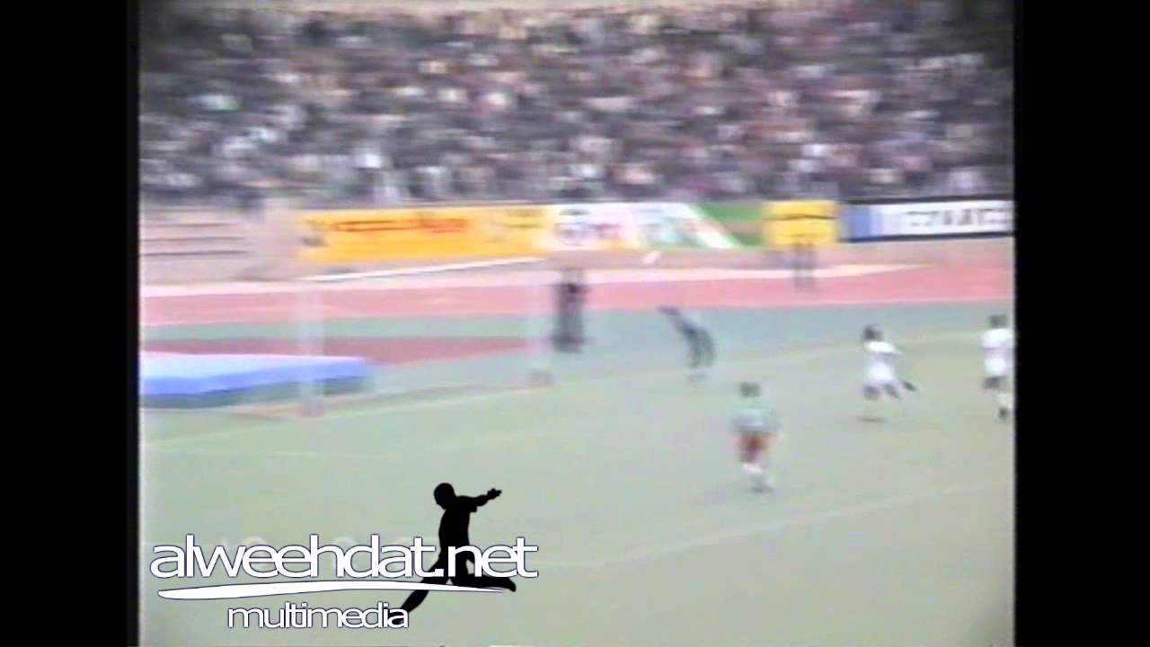 هدف طه ذيب في مرمى الزمالك المصري .. مباراة ودية 1987