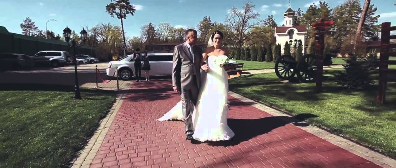 Организация свадьбы Киев, свадьба Лизы и Дениса 24 апреля