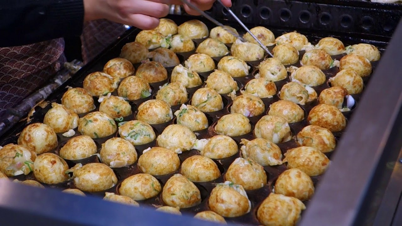 [Japan Street Food]   Takoyaki たこ焼き @ Osaka