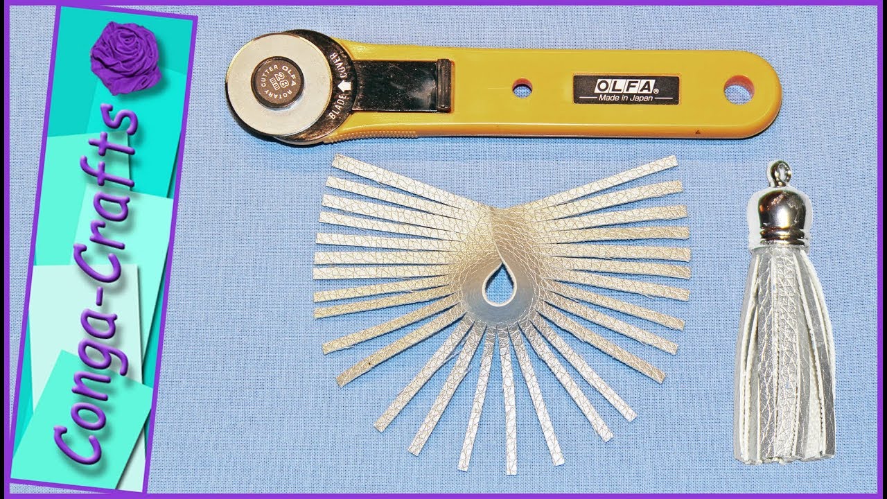 #105 - Fransen von Quaste schnell & exakt schneiden - mit Tassel Caps DIY, cut tassel frings quickly