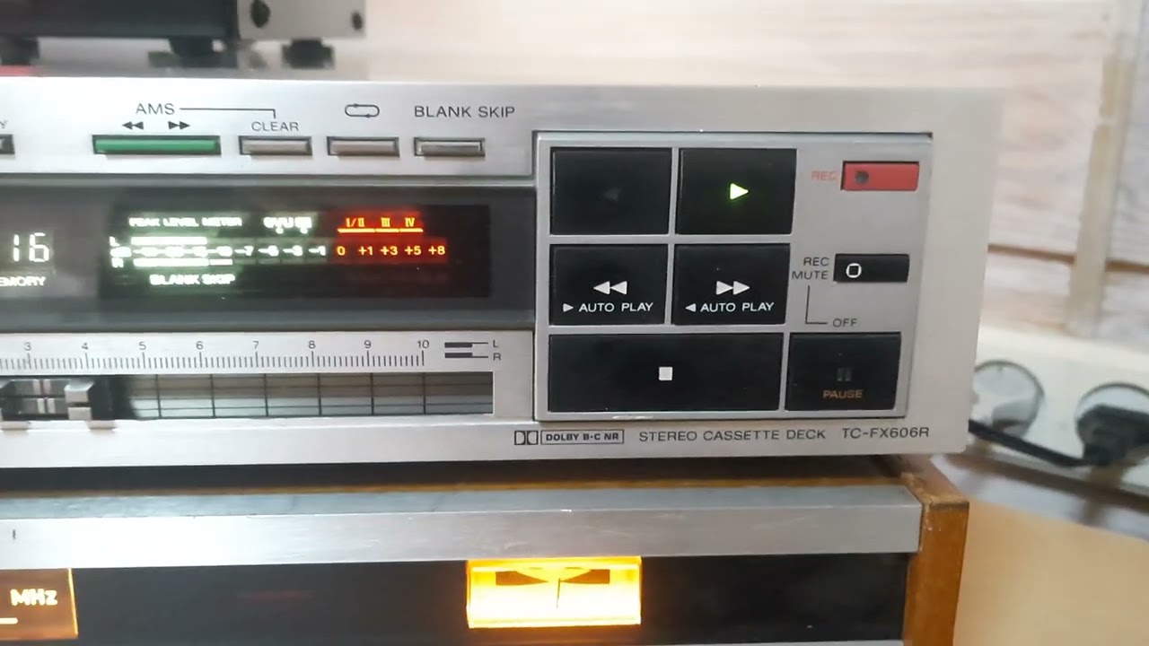 Sony TC-FX606 и Tandberg tr200