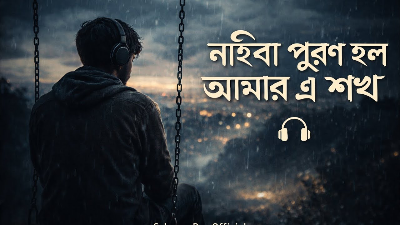 নাইবা পূরণ হলো আমার এ শখ