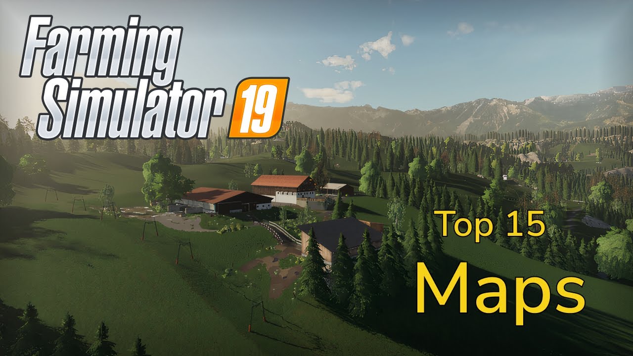 Топ-15 ЛУЧШИХ карт в Farming Simulator 19