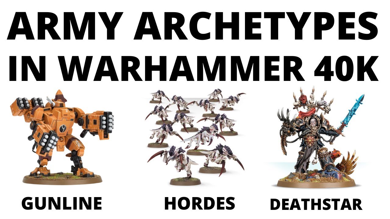 Army Archetypes in Warhammer 40k Explained - Common Playstyles!