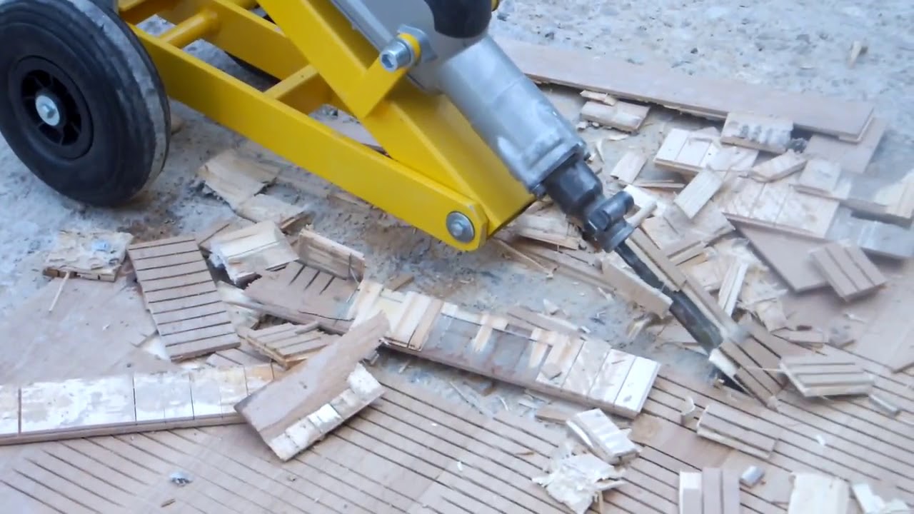 Airtec Floor Stripper PM 1600  parquet removal  Parkett entfernen