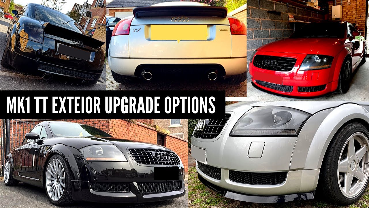 Audi TT Mk1 Bumper Grill Diffuser And Splitter Upgrade Options