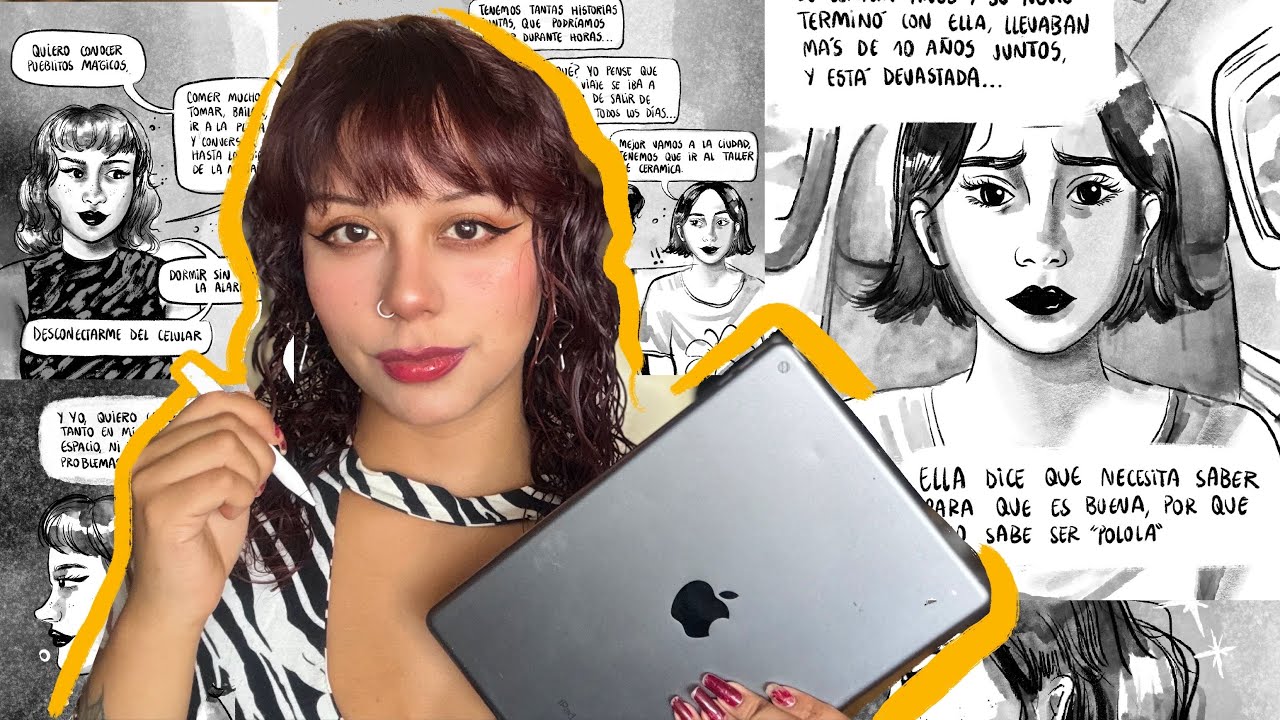 Dibujando viñetas para mi tercer libro (te muestro el proceso)