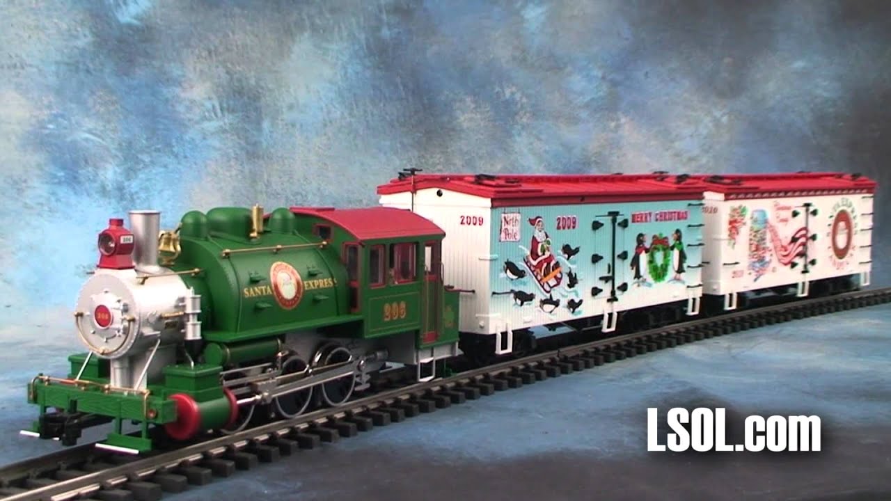 Merry Christmas Trains from USA Trains in Large Scale