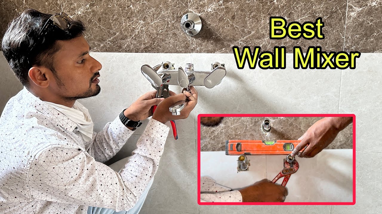 Best Wall Mixer Install (Wall Mixer/ Diverter)