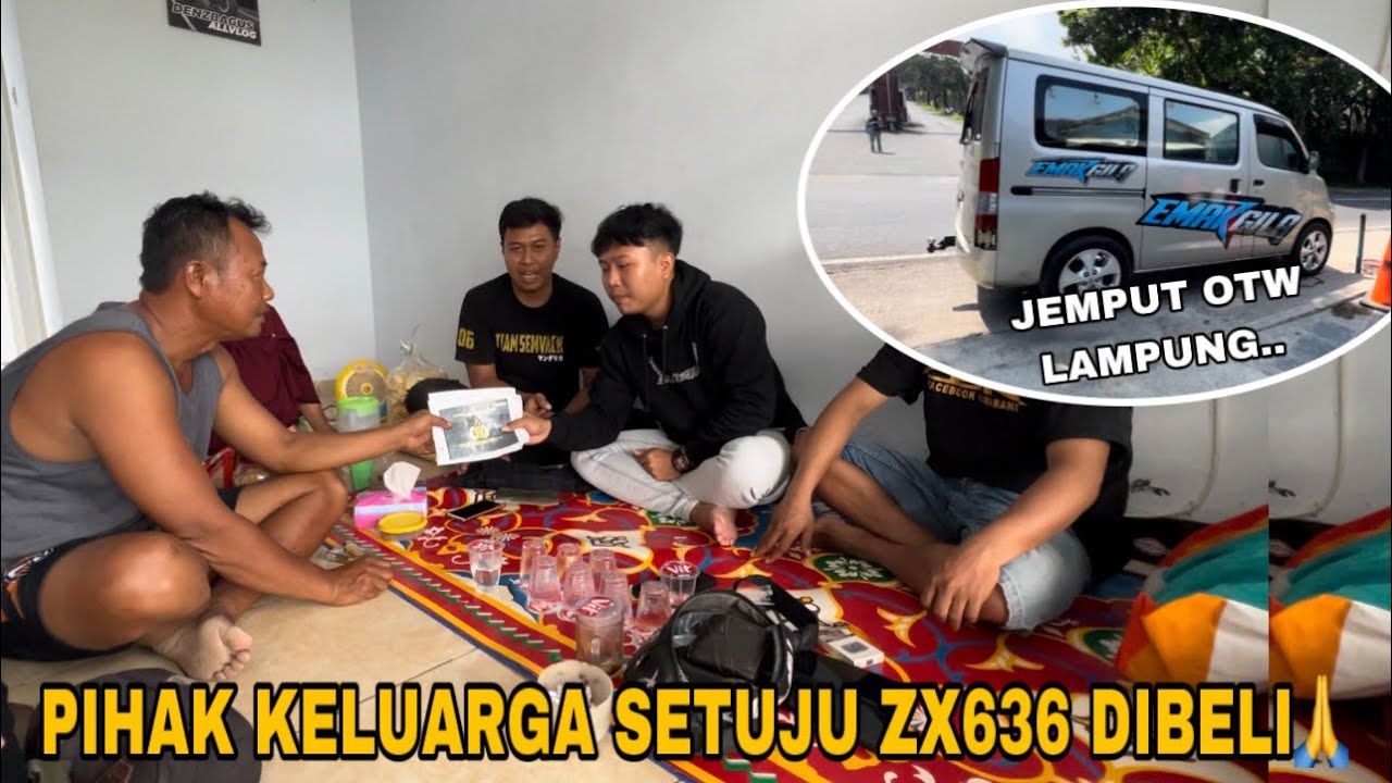 ALHAMDULILAH ZX636 ALM DENZBAGUS DEAL DIBELI AKANG MV