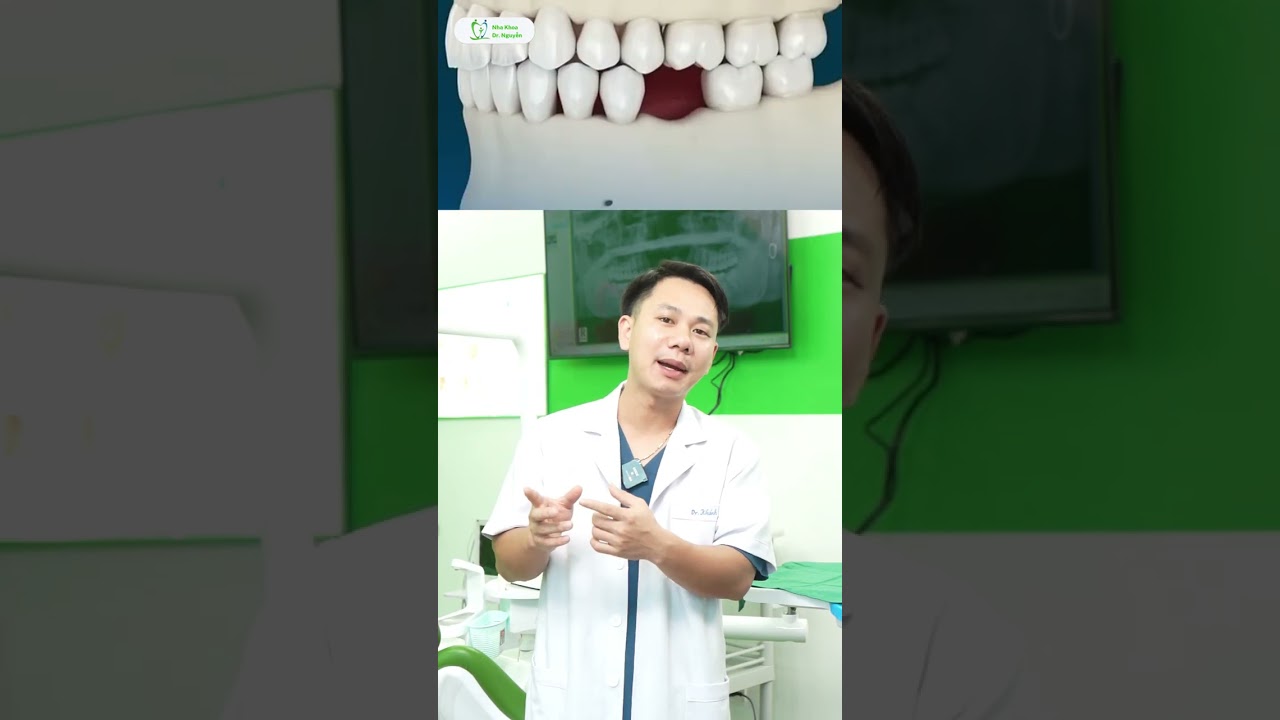 Mất răng thì nên đến gặp nha sĩ để phục hồi răng mất sớm nhất #nhakhoa_dr_nguyen