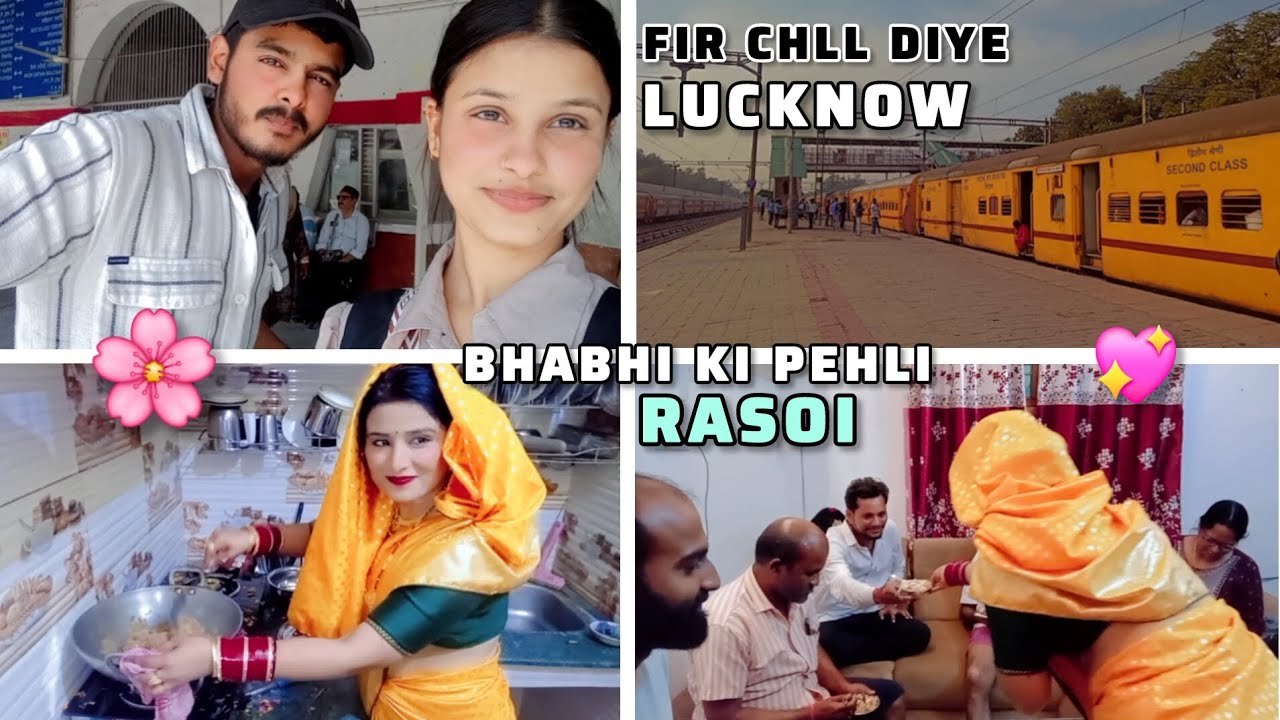 VLOG⭐️ fir s Lucknow chlte hai..😊 #tranding #love #viral #vlog #minivlog #famous #new #famous 
