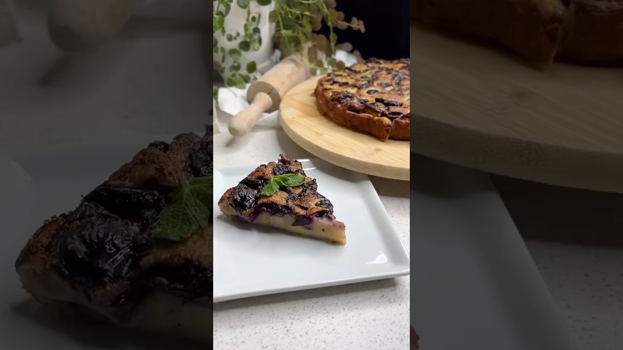 Клафути з черешнями 