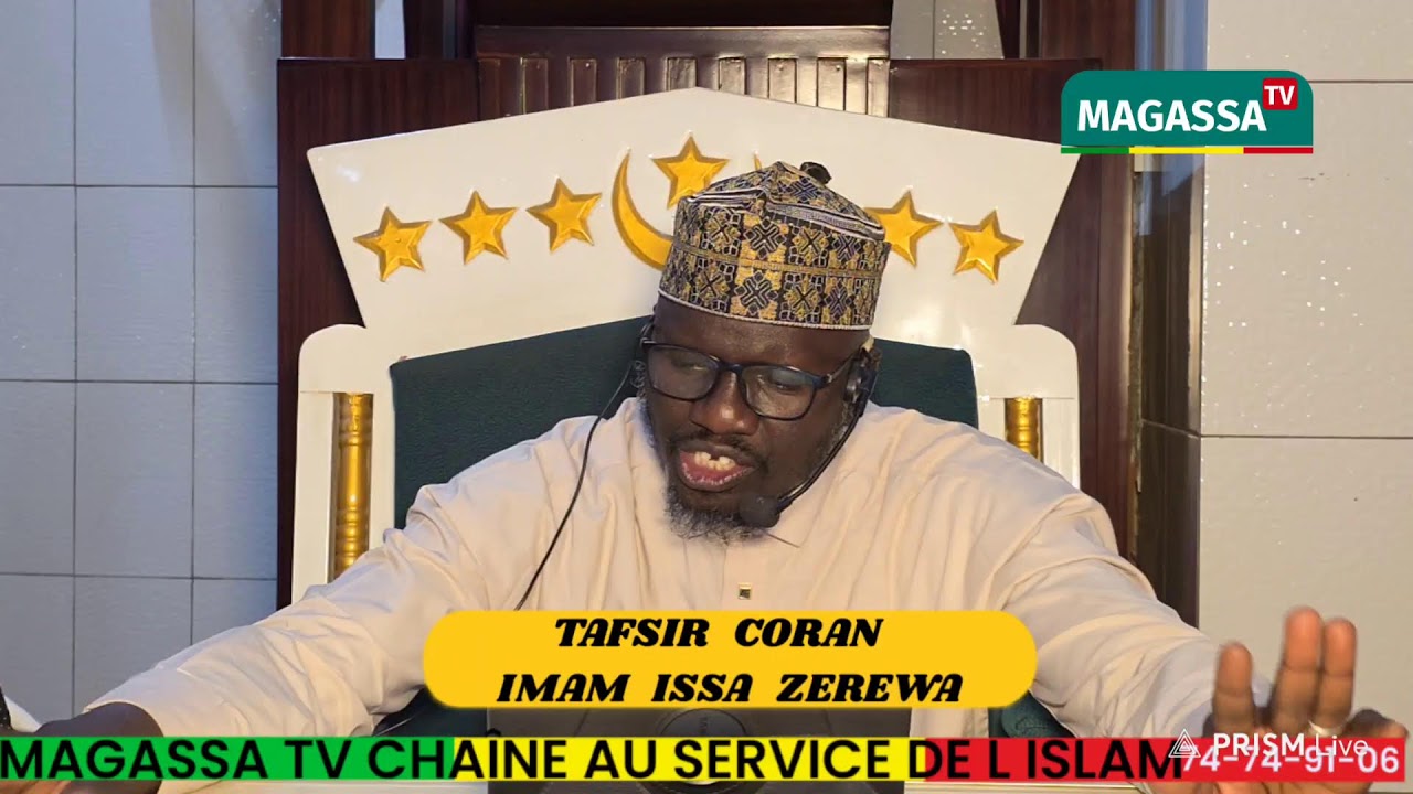 INTERPRETATION DU SAINT CORAN PAR IMAM ISSA ZEREWA SOURATE N06 AL-AN'AAM VERSET 36-40 LE 23-01-26