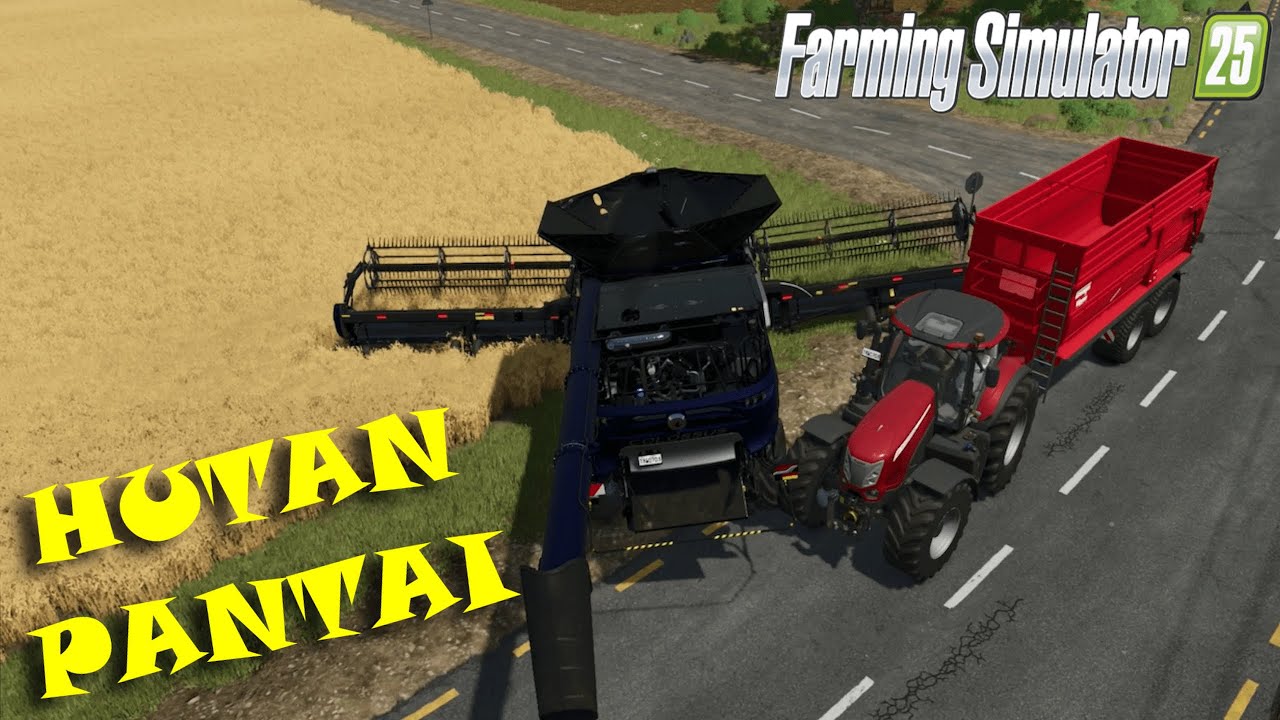 CRAZY HARVEST | Ep03 | Hutan Pantai | Farming Simulator 2025