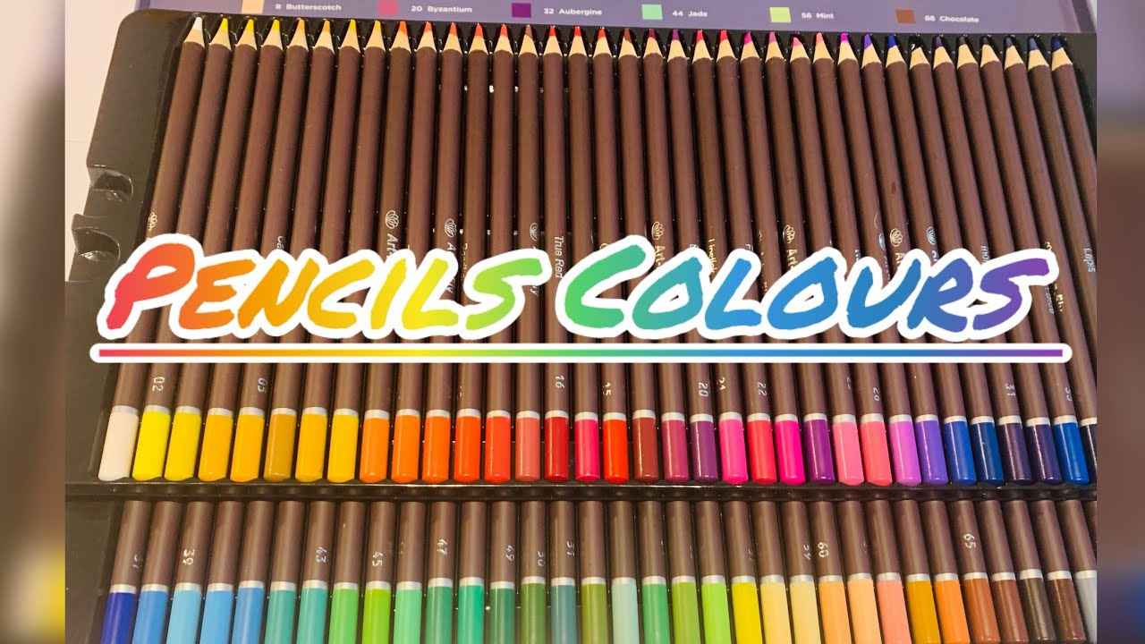 Testing 72 Colours Pencils 
