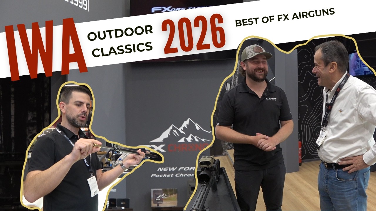 NOVEDADES FX AIRGUNS - La feria más GRANDE de EUROPA - IWA 2026!