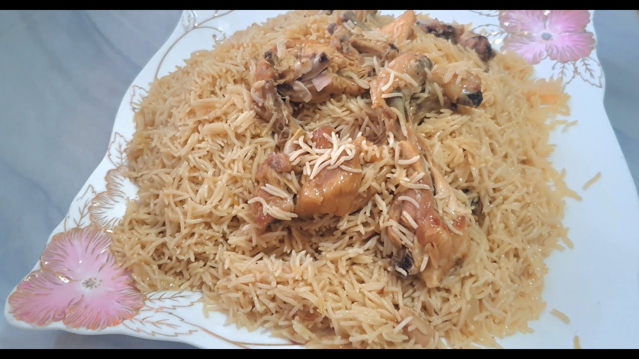 🍗🥗 جشنی از طعم و رنگ؛ مرغ‌پلو مجلل و سالاد ترکاری بهاری 🌸🍚 /   Chicken Palaw with  Spring Salad