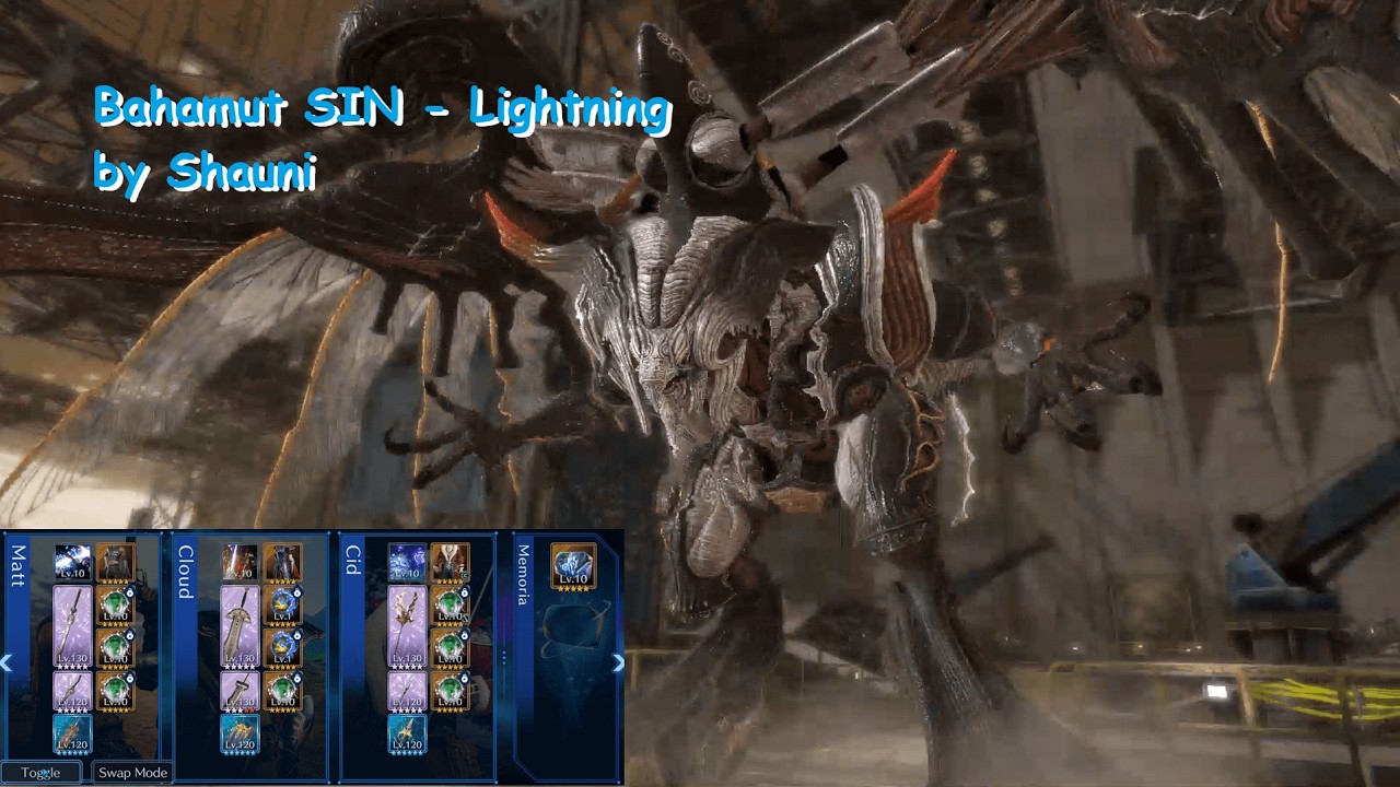 FF7 Ever Crisis | Bahamut SIN - Lightning | by Shauni