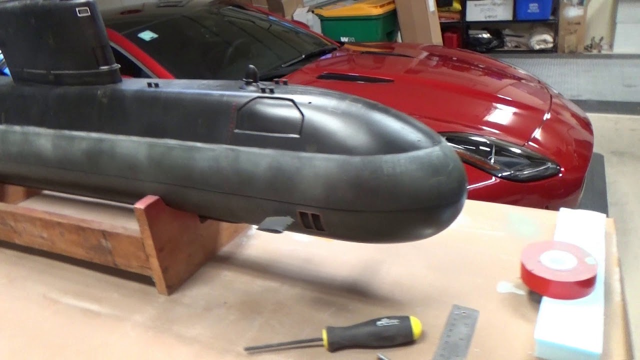 1:50 Scale British Upholder RC Submarine - Chapter 5