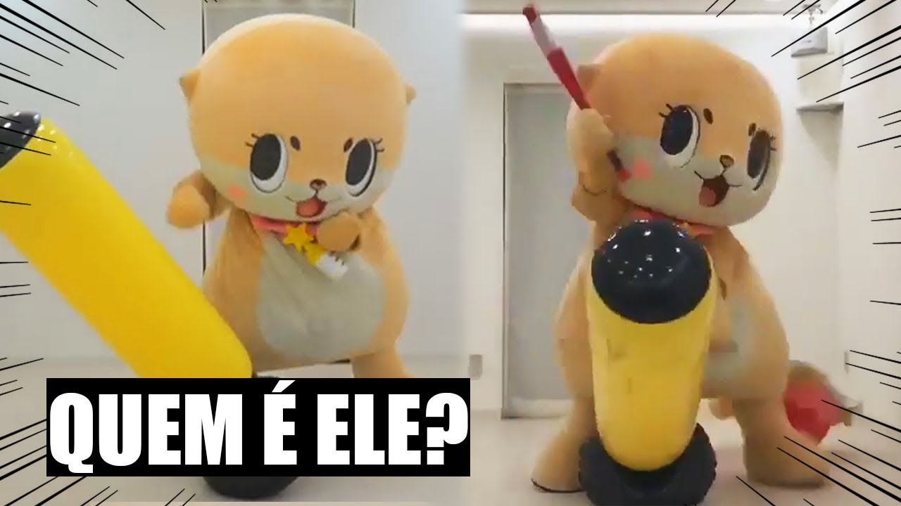MASCOTE BATENDO NO MALAQUIAS - A ORIGEM DO MEME