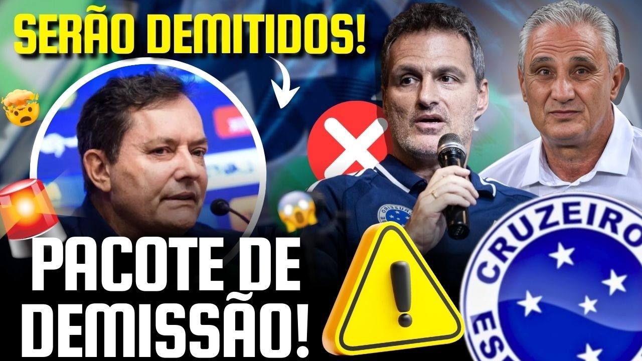 🚨 URGENTE: BRUNO SPINDEL PODE CAIR JUNTO COM TITE NO CRUZEIRO! | PACOTE DE DEMISSÃO!